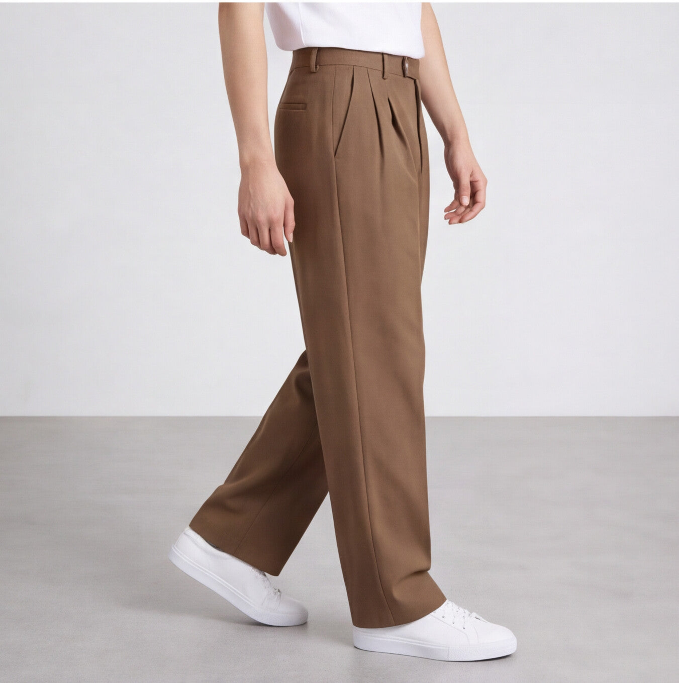 Brown Korean Pants