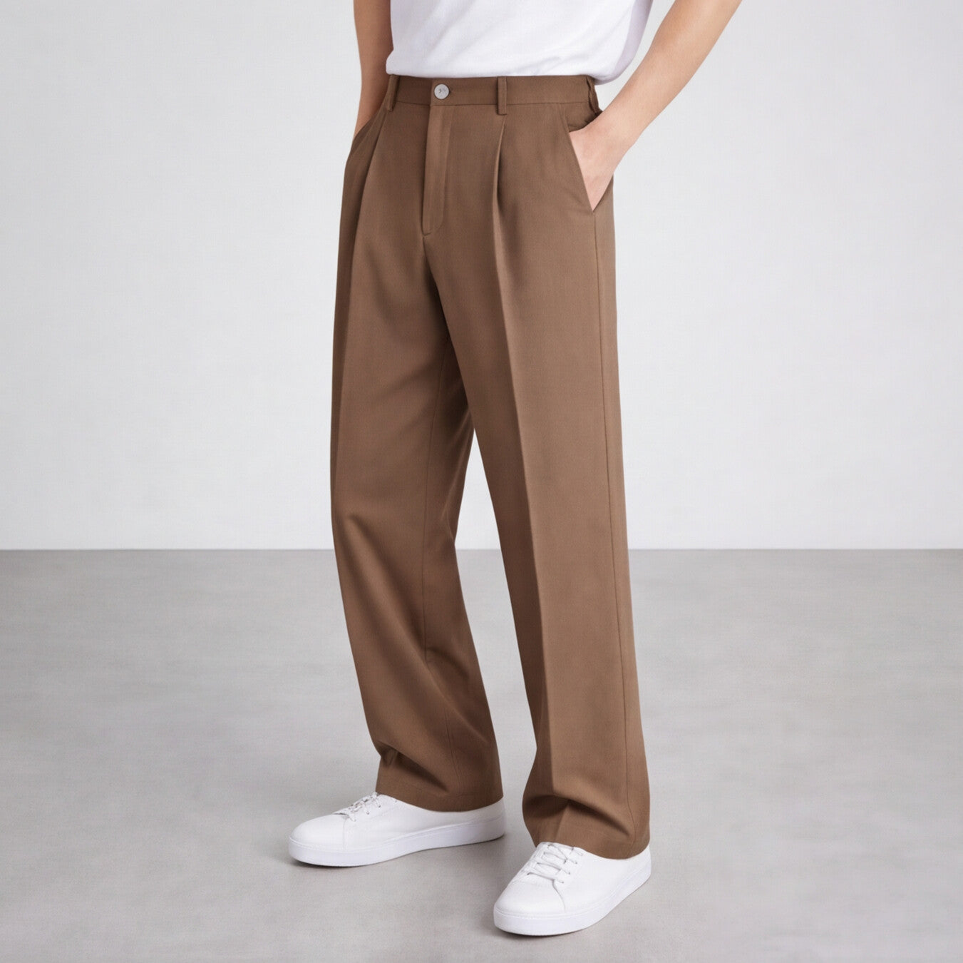Brown Korean Pants