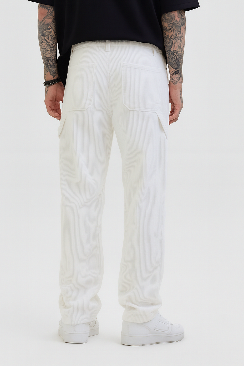 White Corduroy Pants