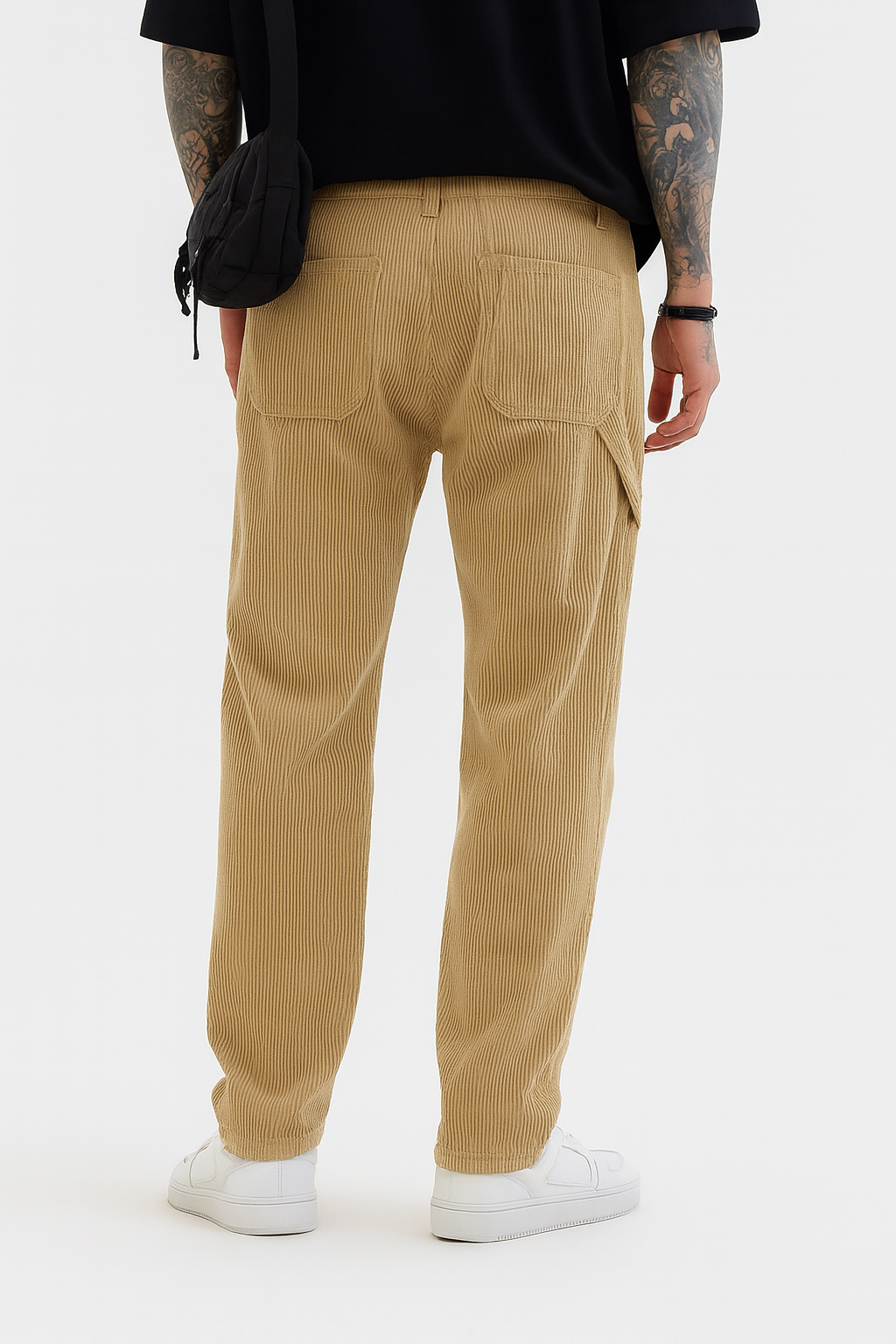 Beige Corduroy Pant