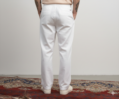 White Linen Pant